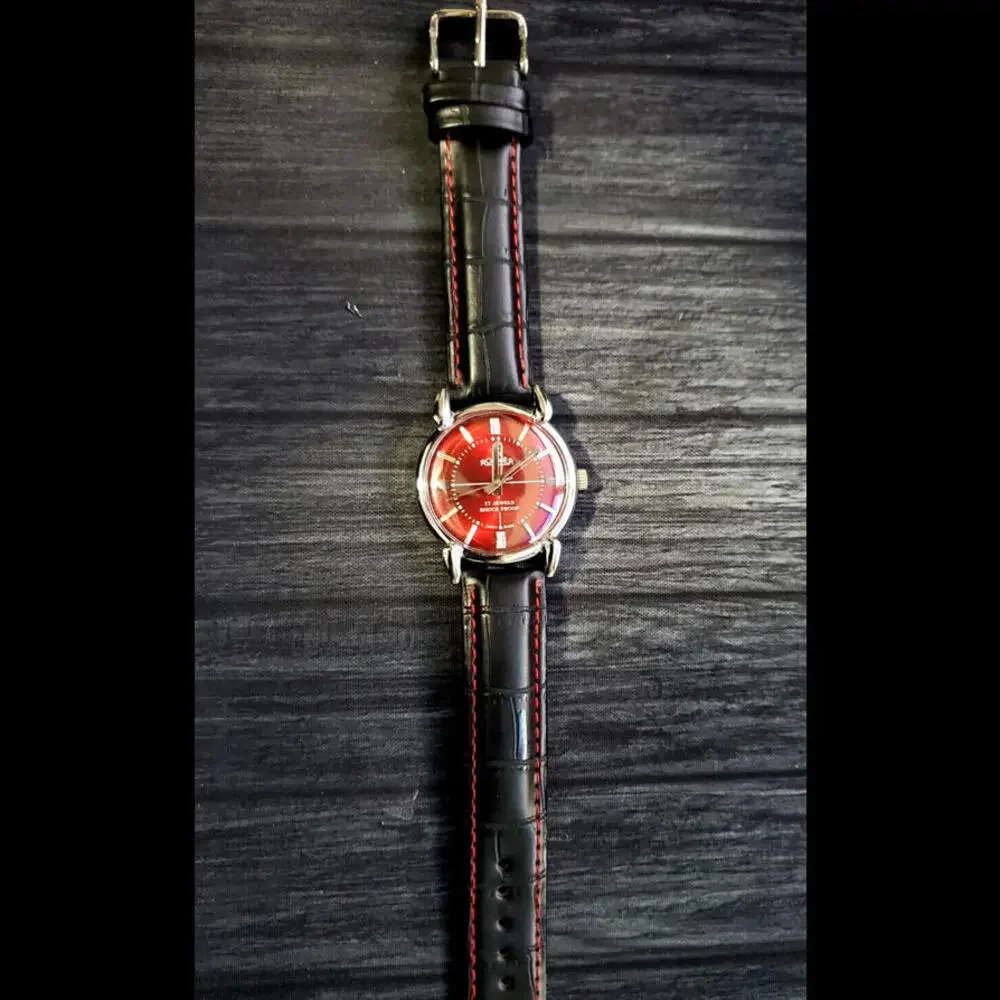 Vintage 60s Roamer Brevete Swiss Mens Manual‎ Wind Watch Serviced